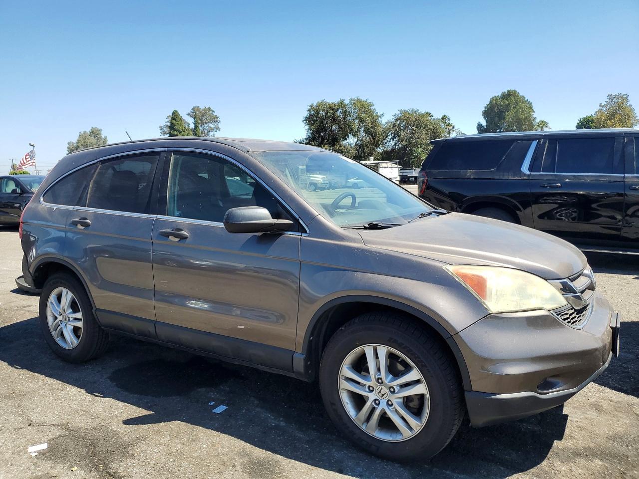 2010 Honda Cr-v Ex Gray vin: 3CZRE4H58AG702963