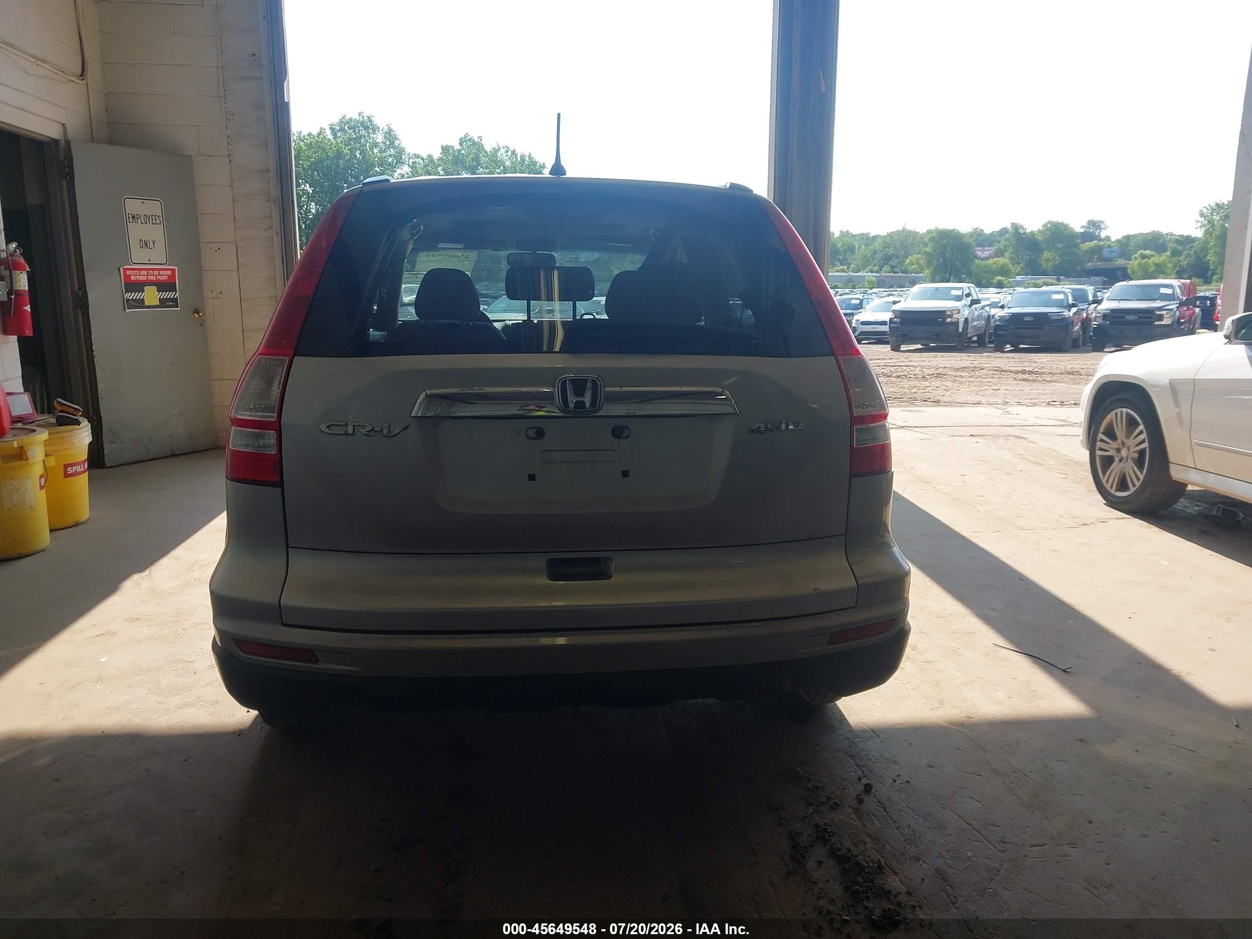 2011 Honda Cr-v Ex Gray vin: 3CZRE4H58BG705668