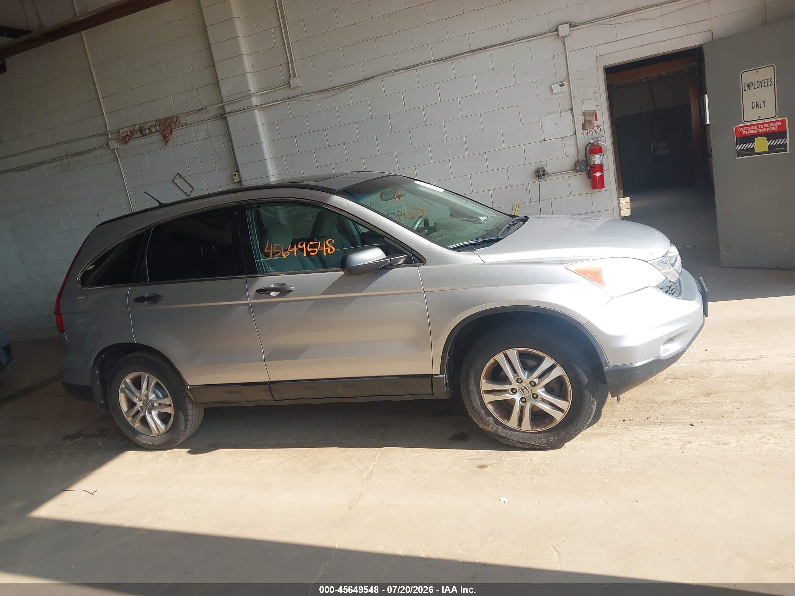 2011 Honda Cr-v Ex Gray vin: 3CZRE4H58BG705668
