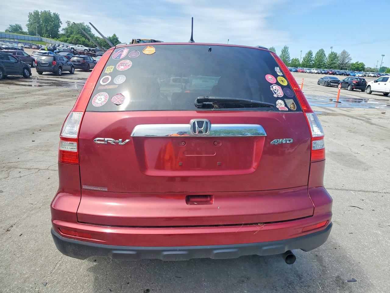 2011 Honda Cr-v Ex Maroon vin: 3CZRE4H59BG701435