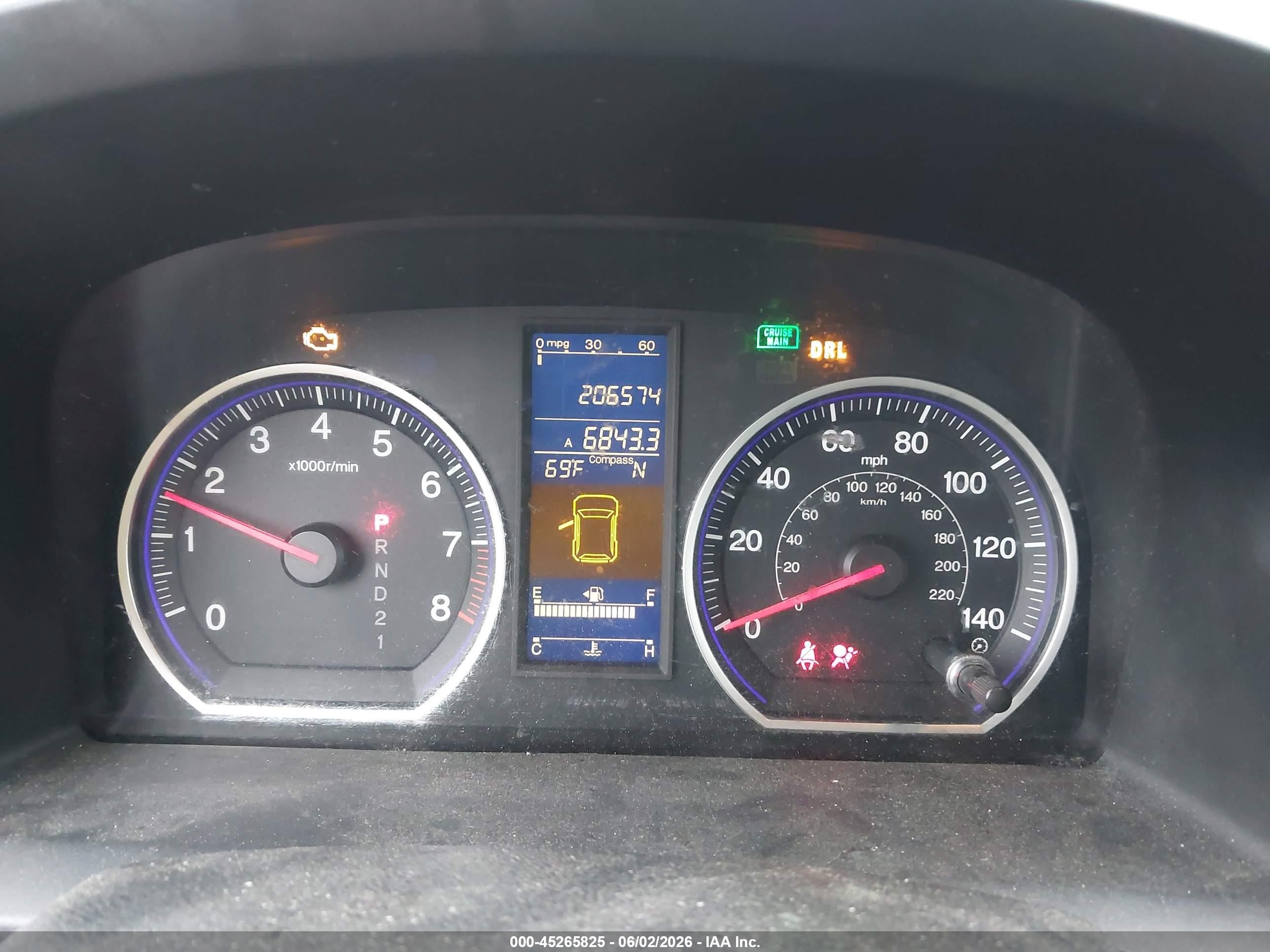 2010 Honda Cr-v Ex Red vin: 3CZRE4H5XAG702348