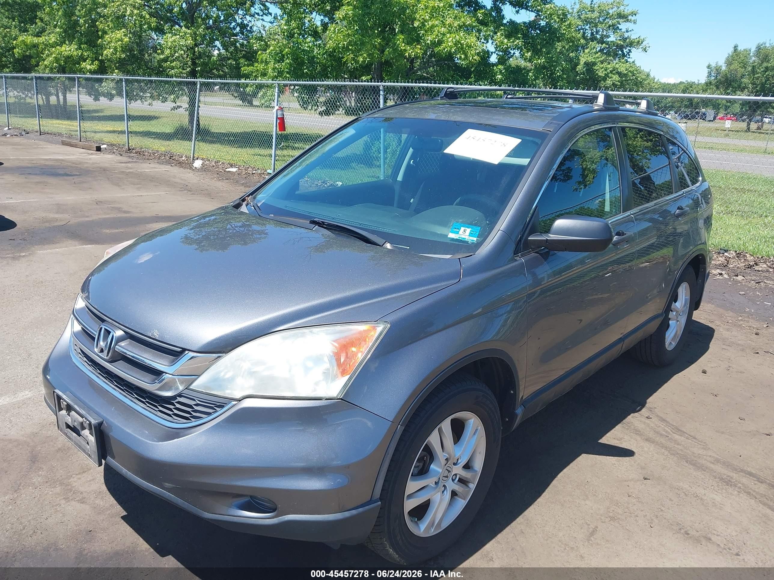 2010 Honda Cr-v Ex Серый vin: 3CZRE4H5XAG705122