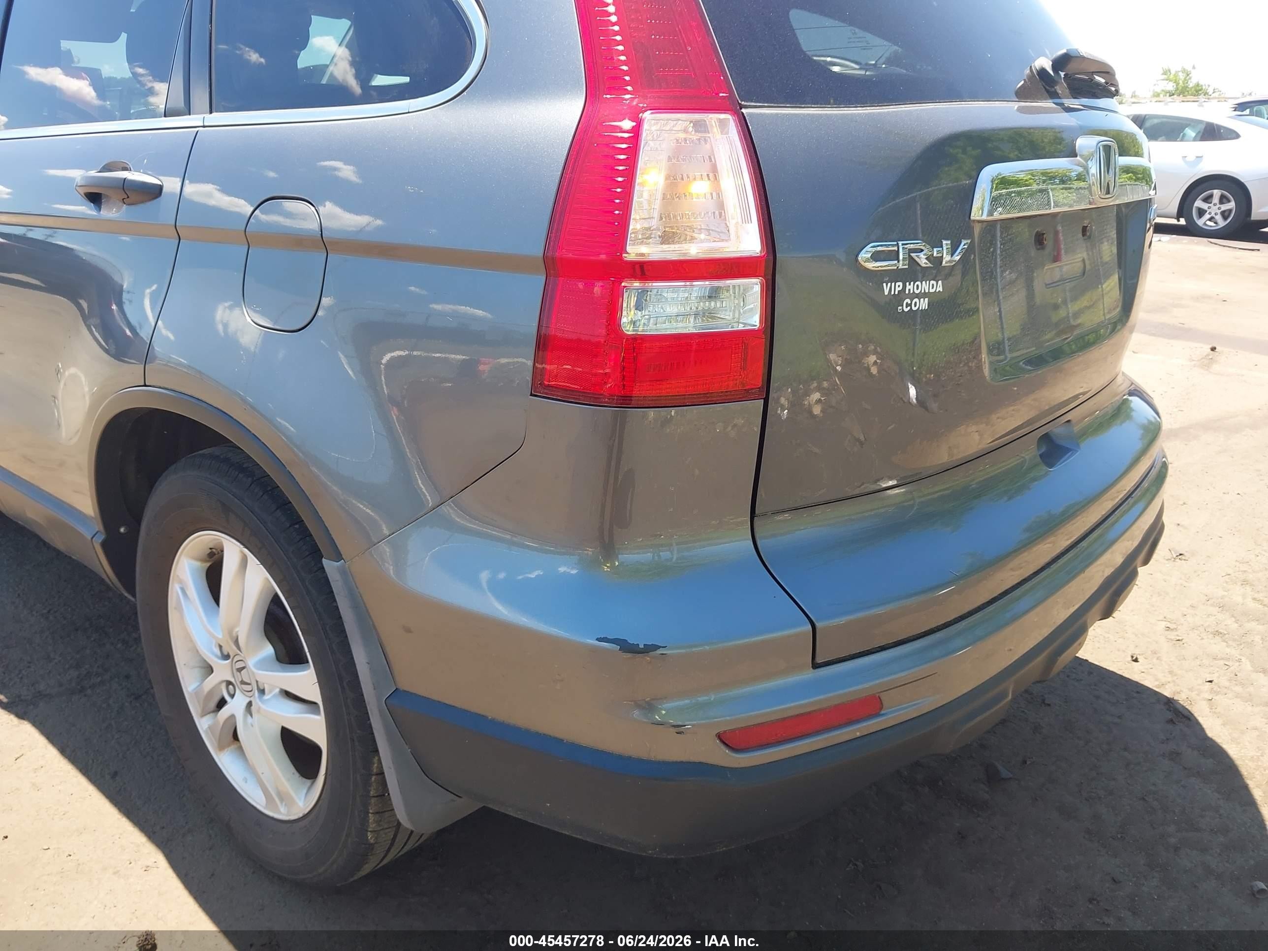 2010 Honda Cr-v Ex Серый vin: 3CZRE4H5XAG705122