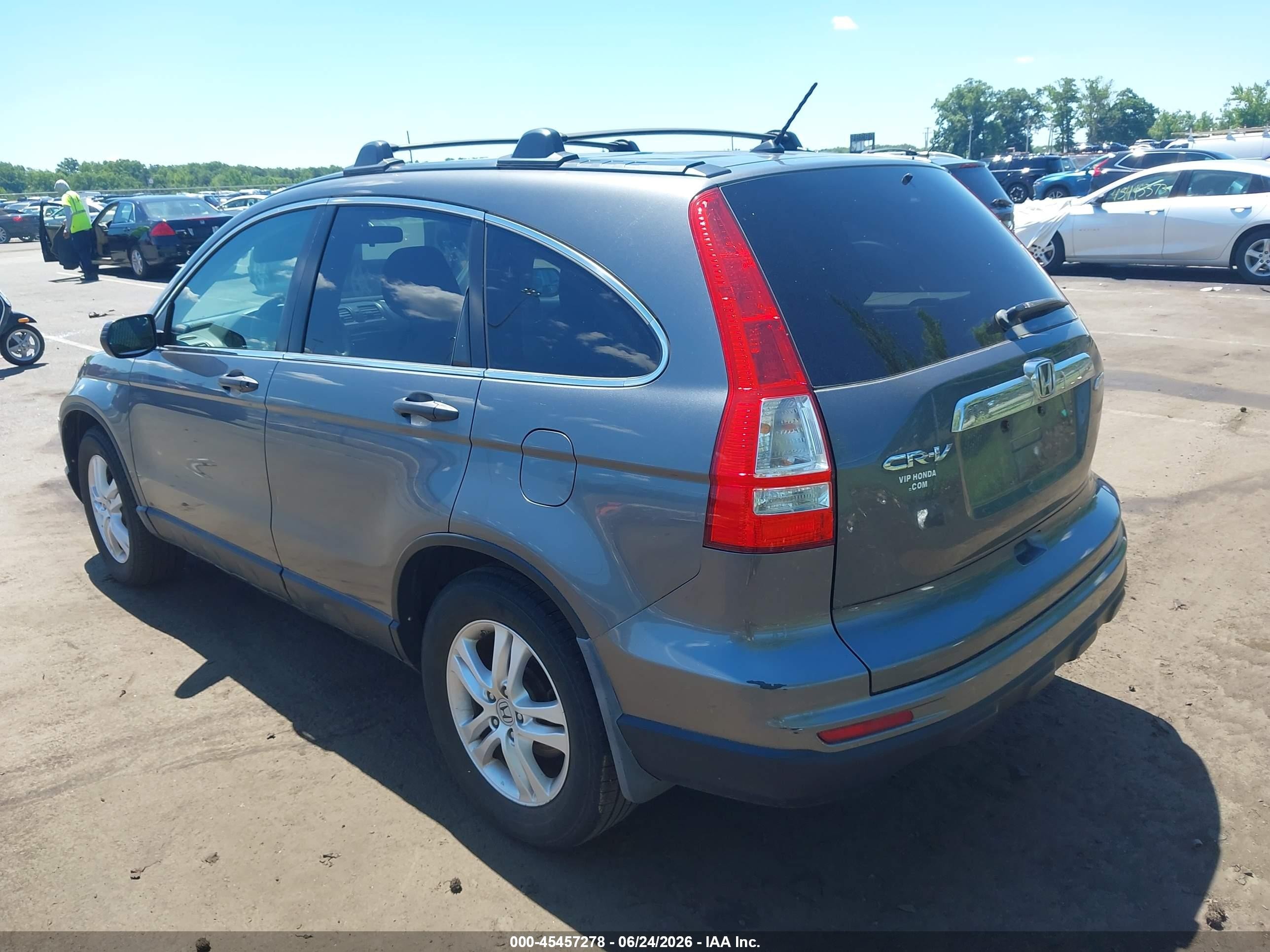2010 Honda Cr-v Ex Серый vin: 3CZRE4H5XAG705122