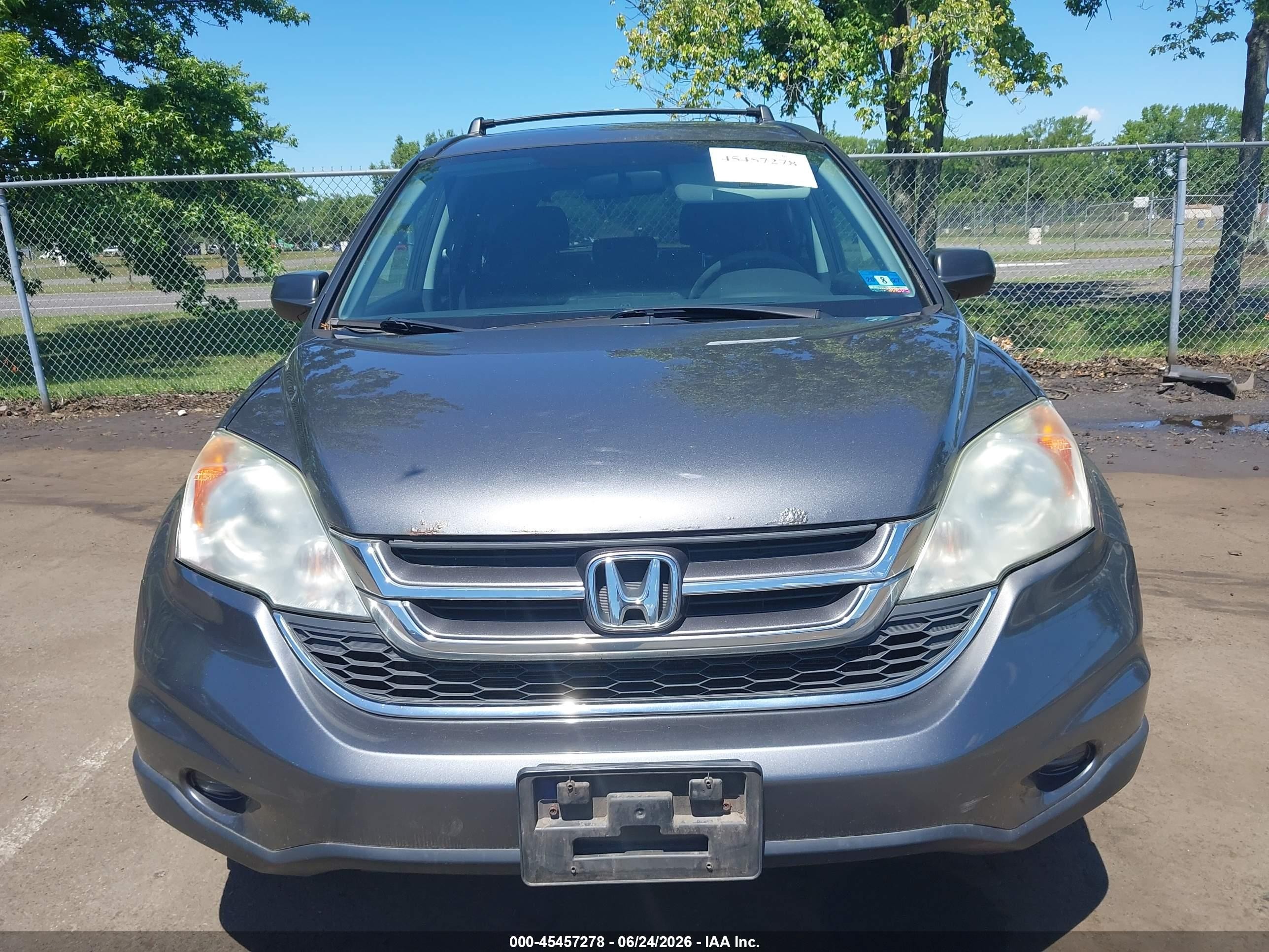 2010 Honda Cr-v Ex Серый vin: 3CZRE4H5XAG705122