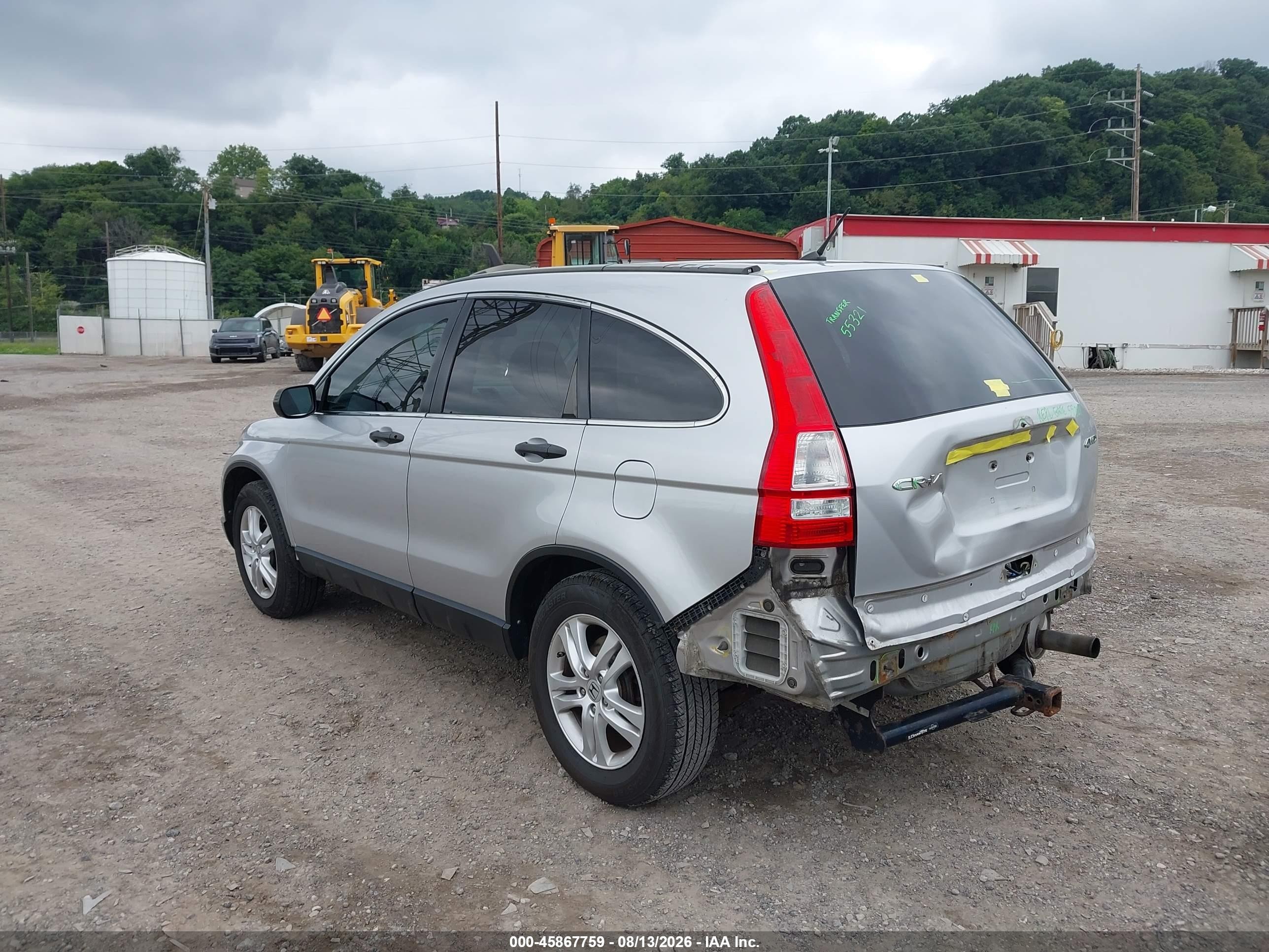 2011 Honda Cr-v Ex Серебряный vin: 3CZRE4H5XBG703761