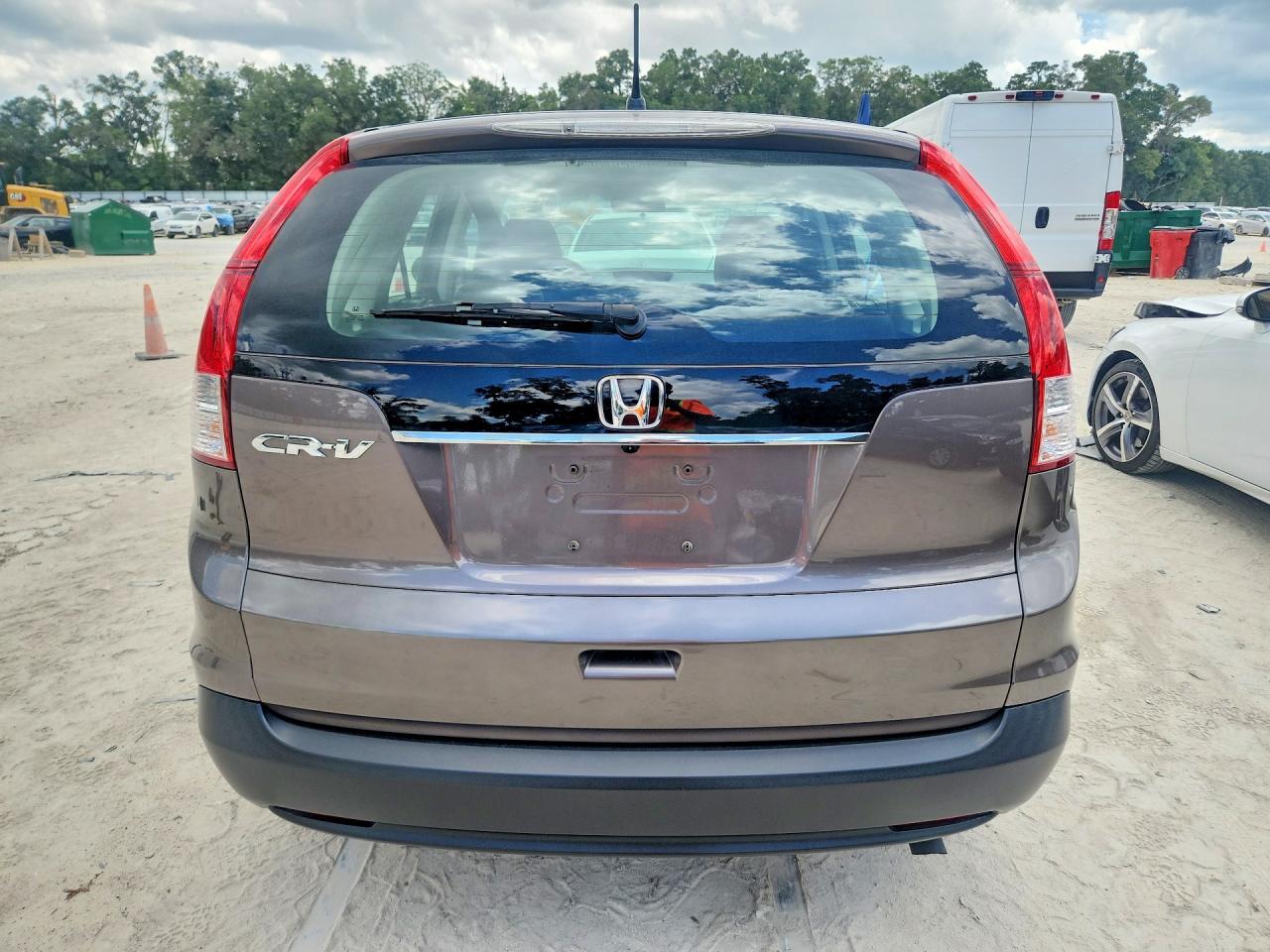 2013 Honda Cr-v Lx Gray vin: 3CZRM3H30DG706490