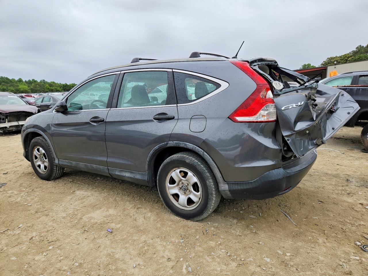 2014 Honda Cr-v Lx Gray vin: 3CZRM3H30EG704711