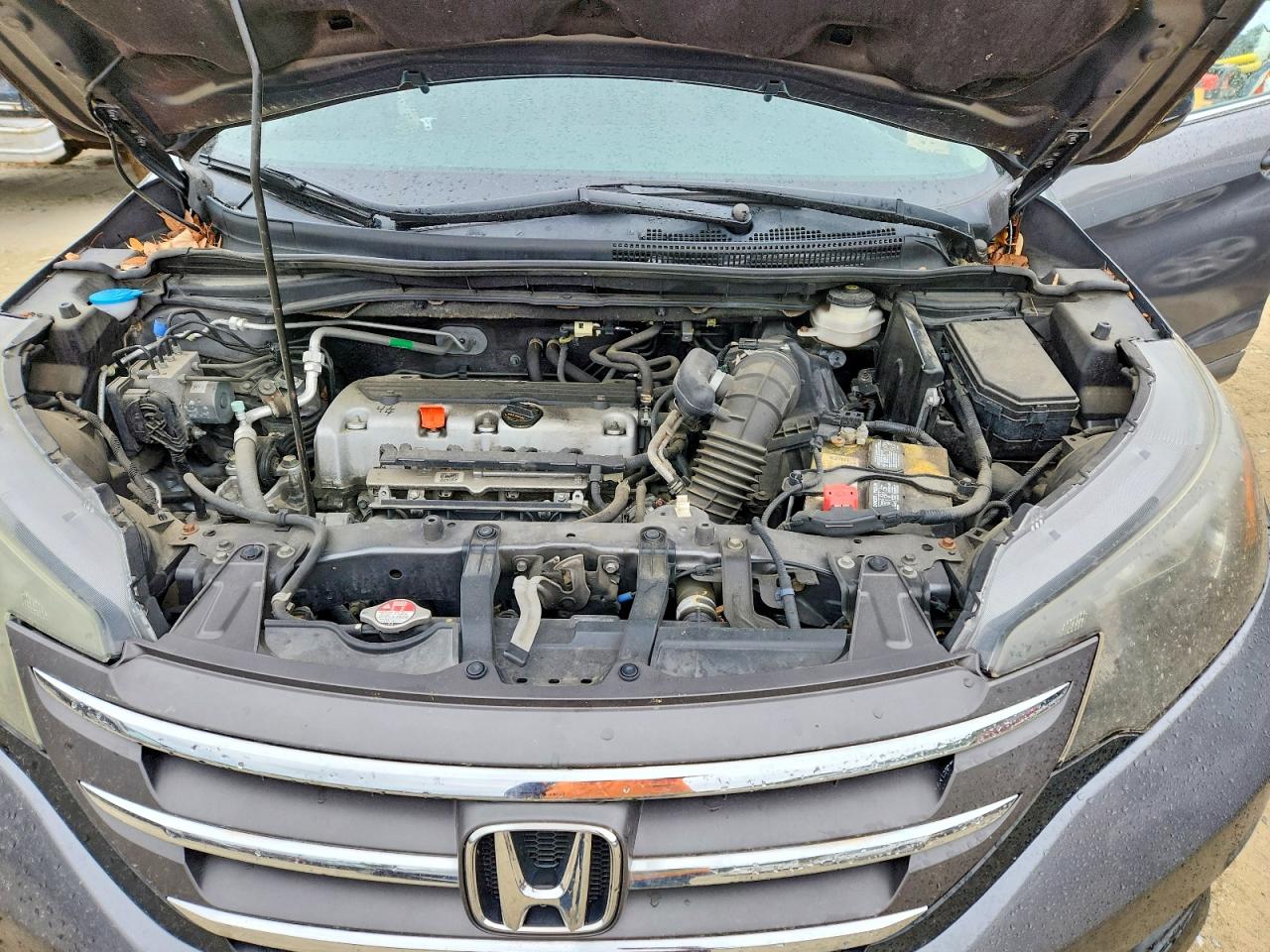2014 Honda Cr-v Lx Gray vin: 3CZRM3H30EG704711