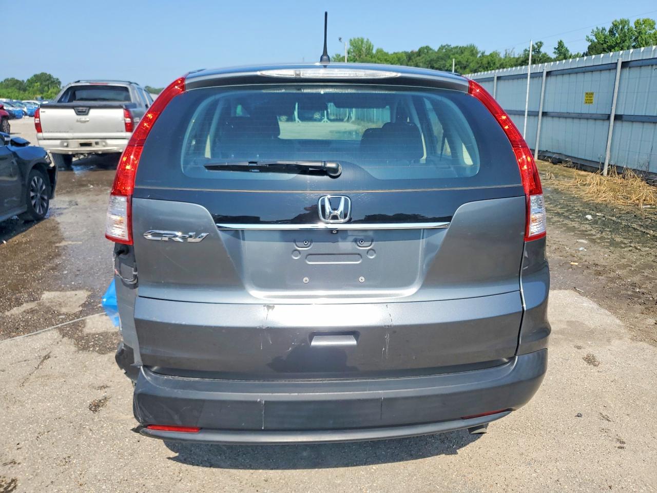 2014 Honda Cr-v Lx Gray vin: 3CZRM3H30EG711352