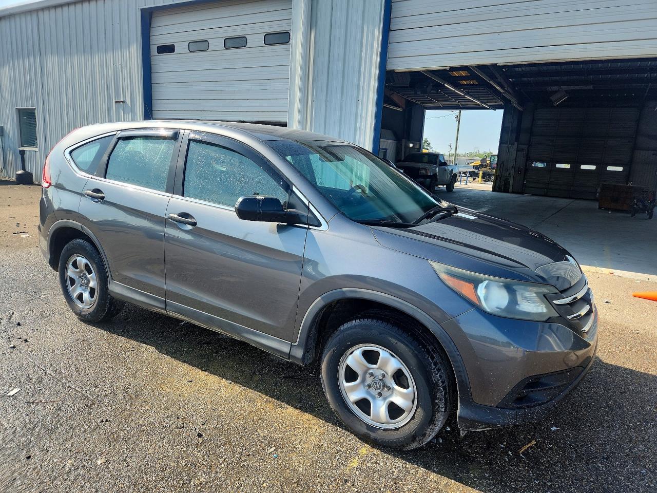 2014 Honda Cr-v Lx Gray vin: 3CZRM3H30EG711352