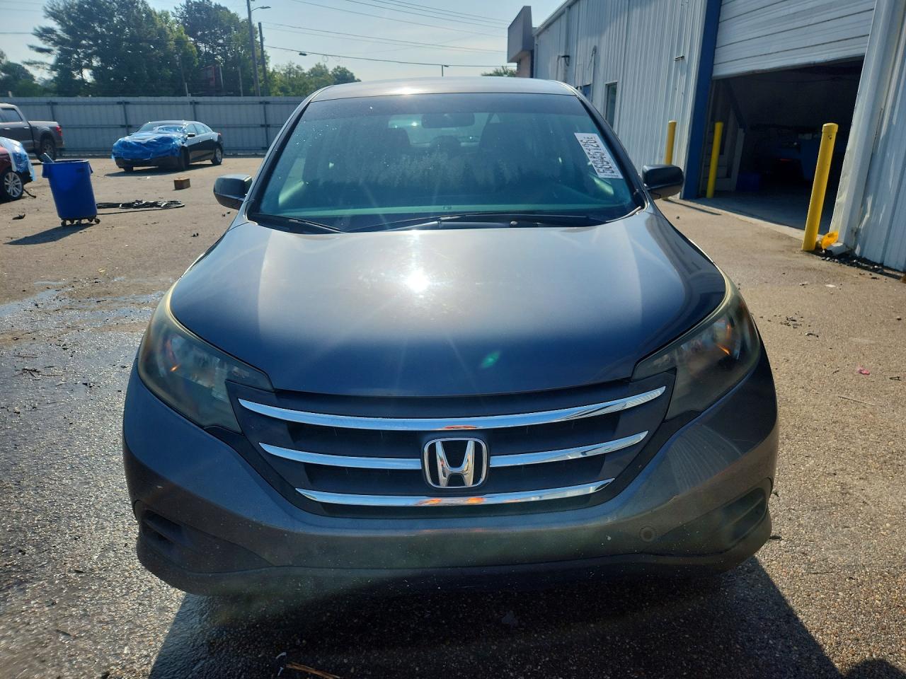 2014 Honda Cr-v Lx Gray vin: 3CZRM3H30EG711352