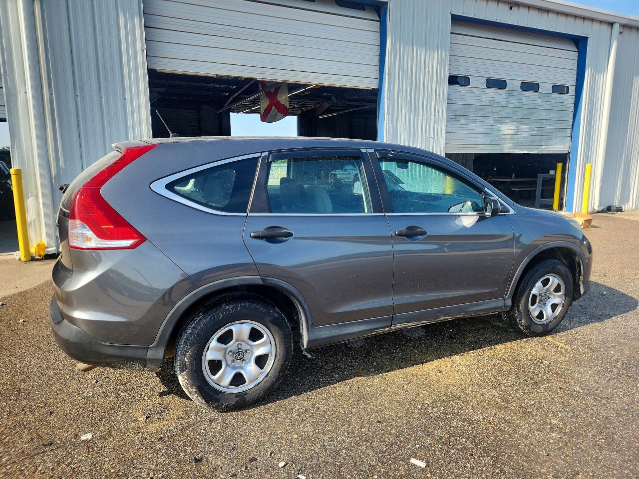 2014 Honda Cr-v Lx Gray vin: 3CZRM3H30EG711352