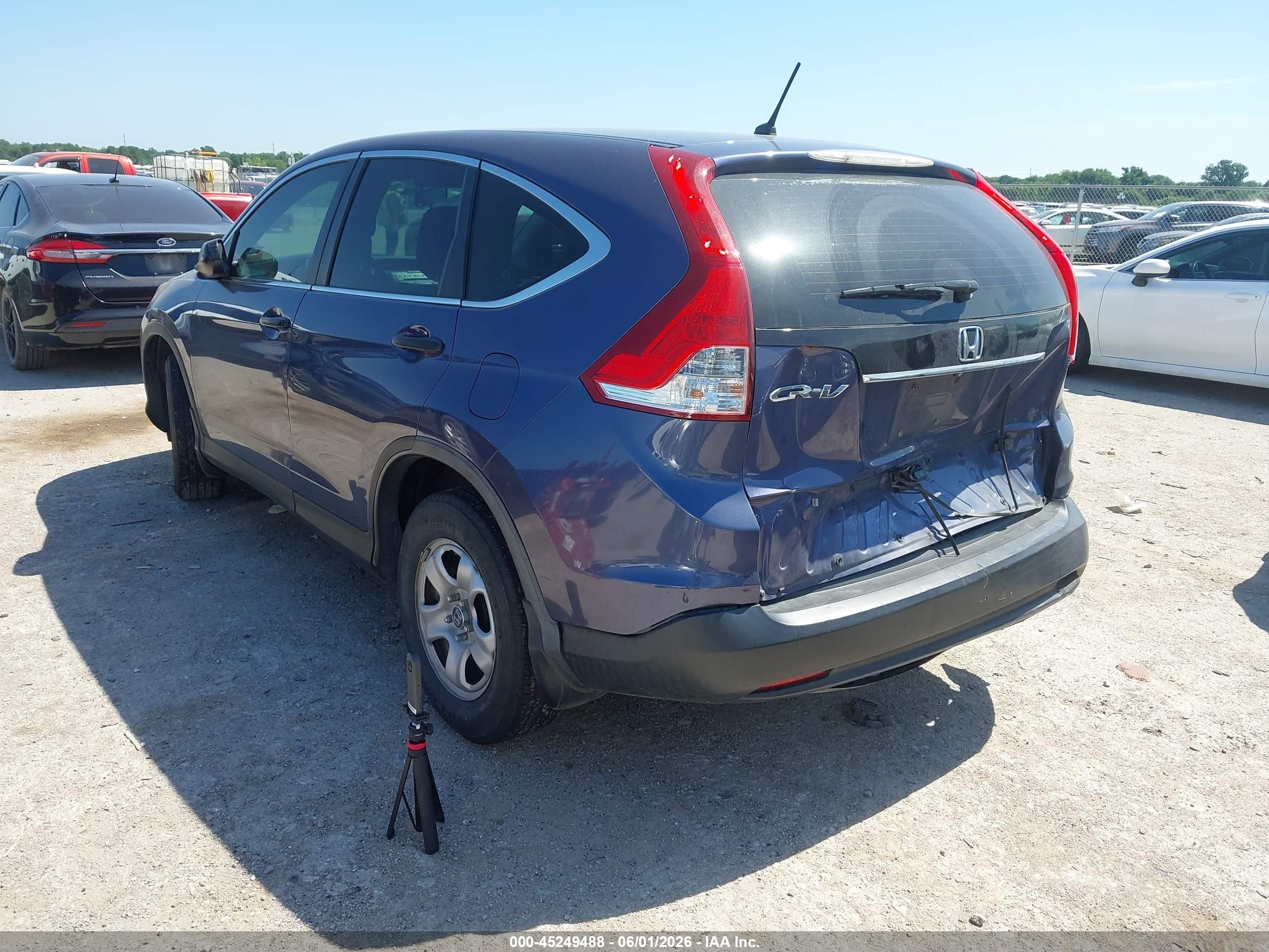 2014 Honda Cr-v Lx Синий vin: 3CZRM3H30EG714154