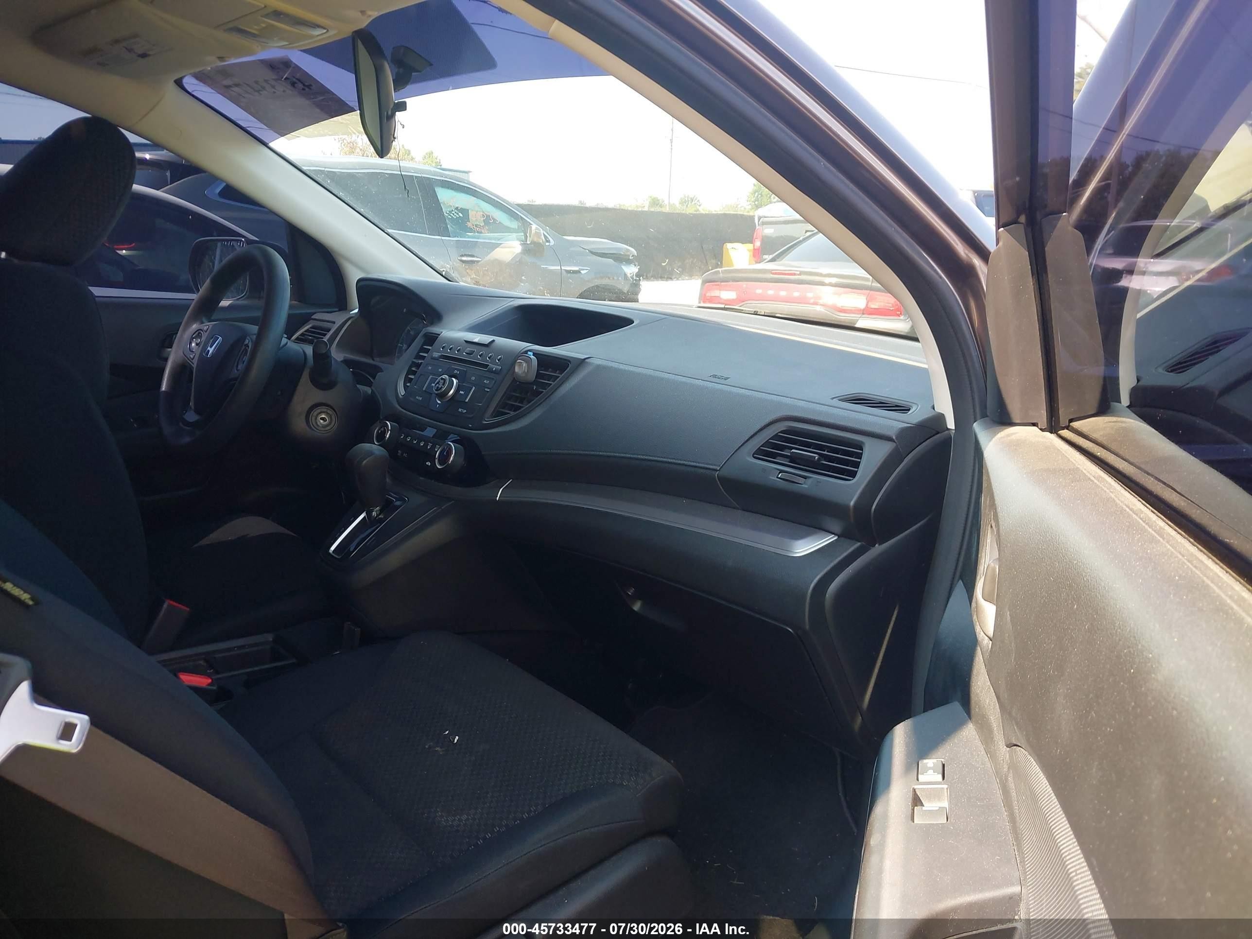 2015 Honda Cr-v Lx Gray vin: 3CZRM3H30FG707612