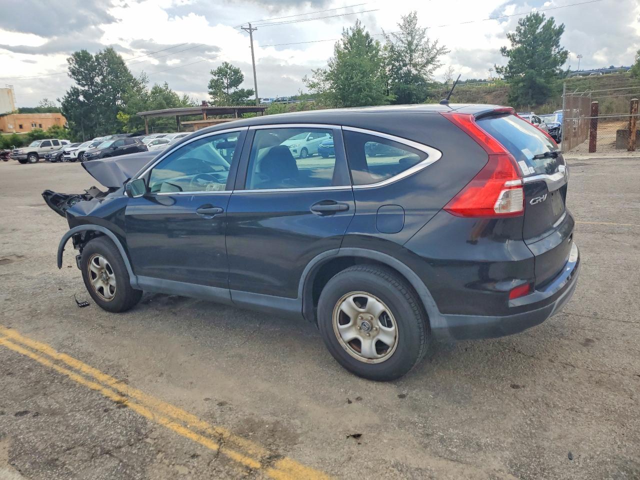 2015 Honda Cr-v Black vin: 3CZRM3H30FG707948
