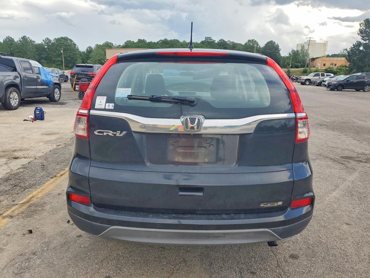 2015 Honda Cr-v Black vin: 3CZRM3H30FG707948