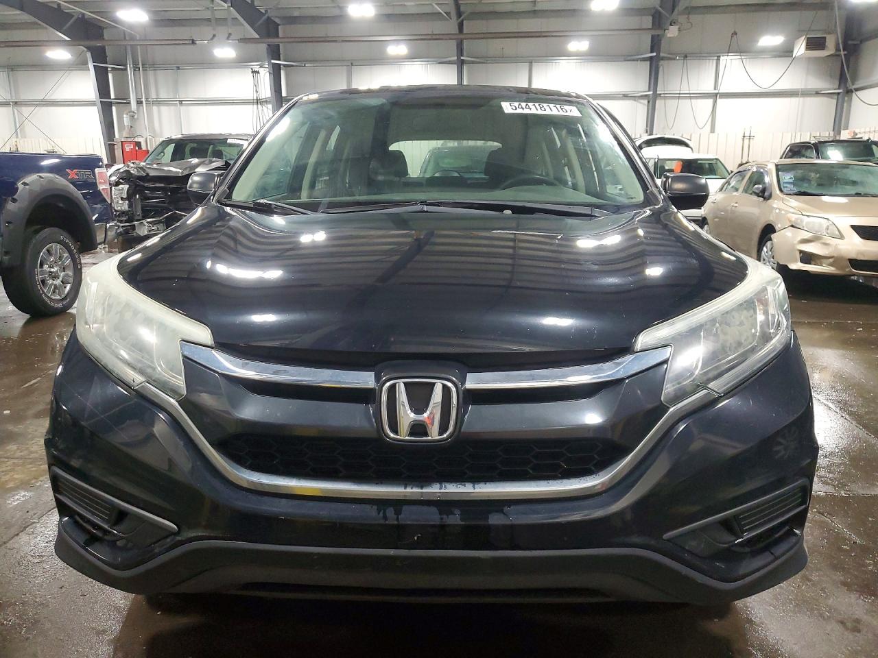 2015 Honda Cr-v Lx Black vin: 3CZRM3H30FG709442
