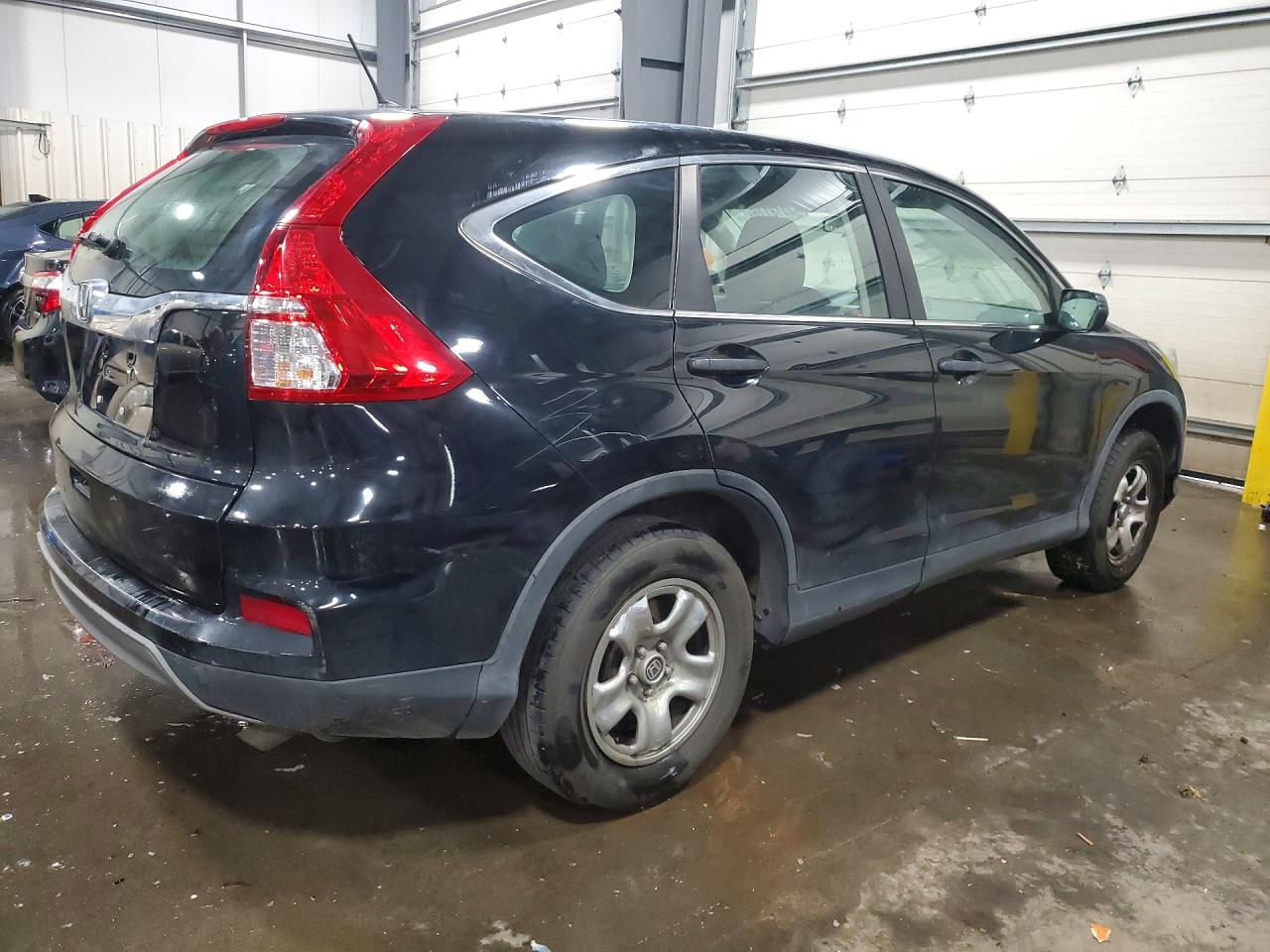 2015 Honda Cr-v Lx Black vin: 3CZRM3H30FG709442
