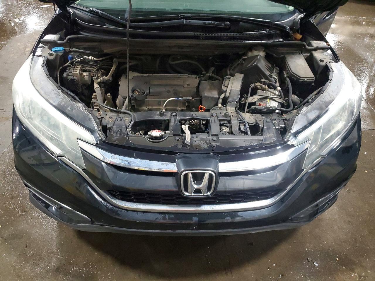 2015 Honda Cr-v Lx Black vin: 3CZRM3H30FG709442