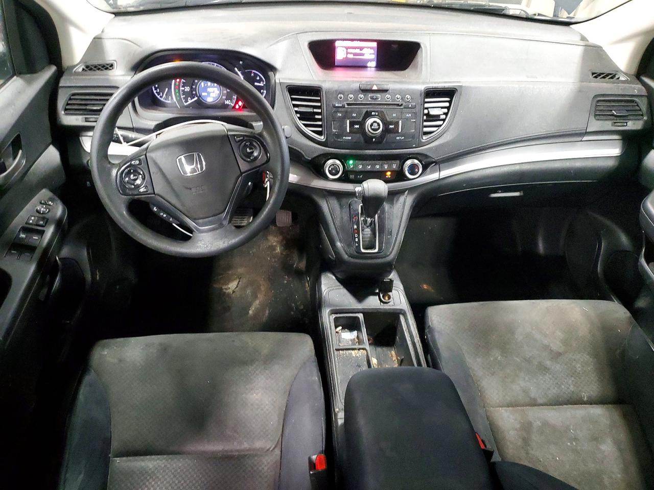 2015 Honda Cr-v Lx Black vin: 3CZRM3H30FG709442