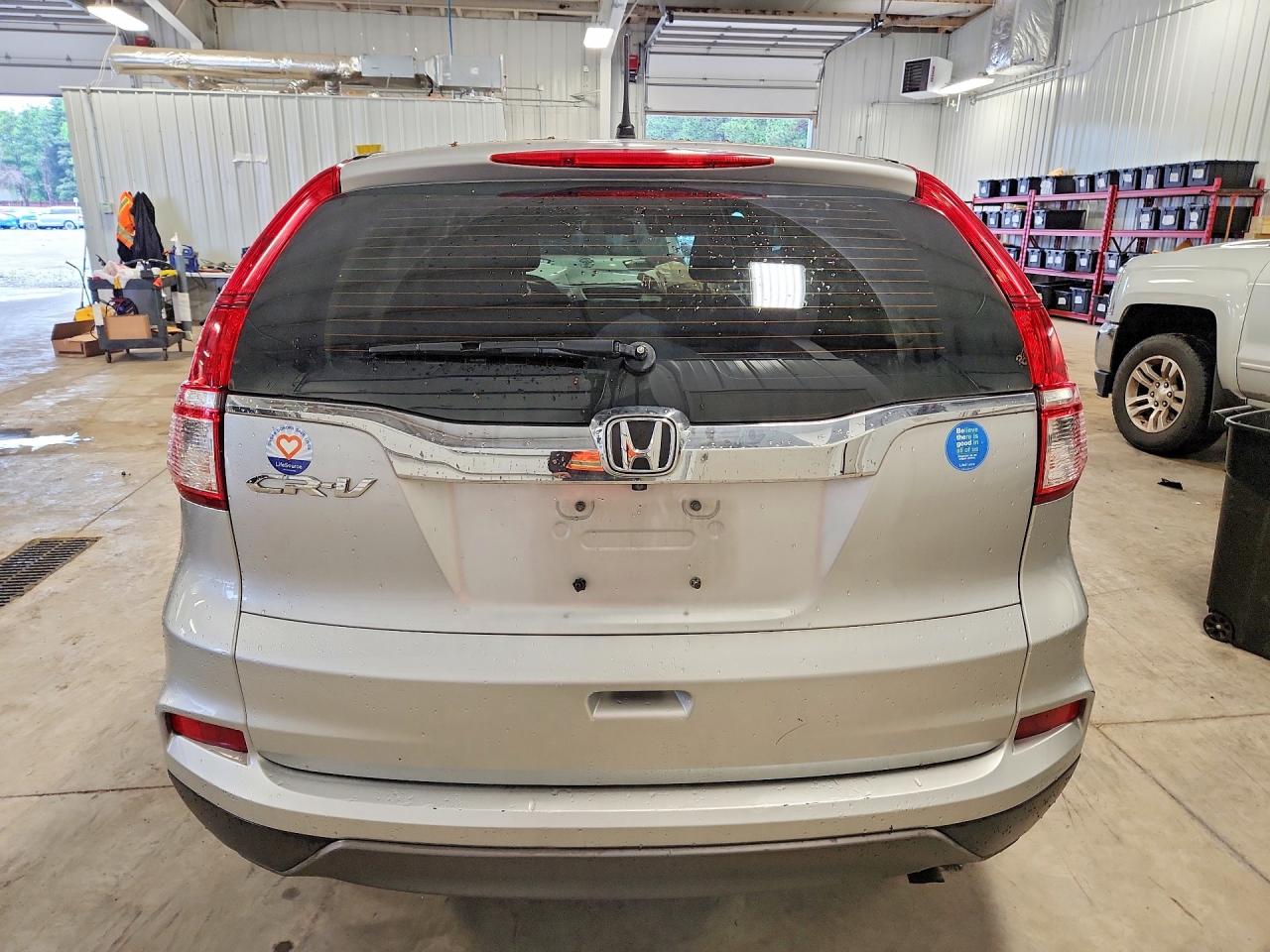 2015 Honda Cr-v Lx Silver vin: 3CZRM3H30FG715600