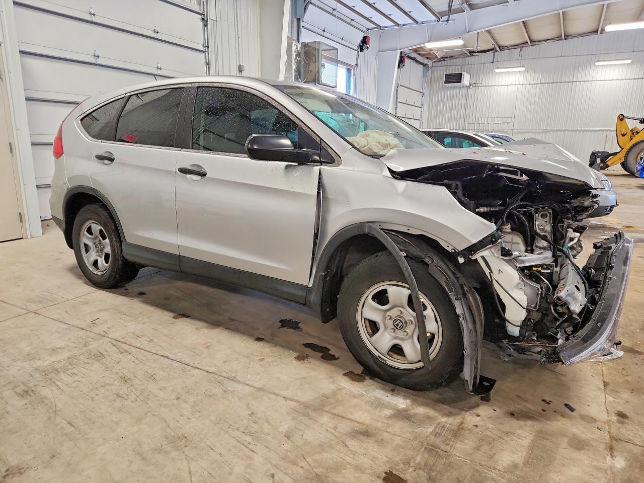 2015 Honda Cr-v Lx Silver vin: 3CZRM3H30FG715600