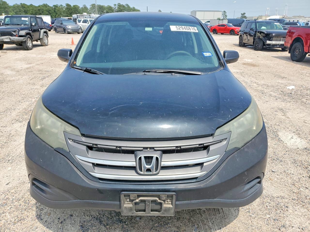 2013 Honda Cr-v Lx Black vin: 3CZRM3H31DG707440