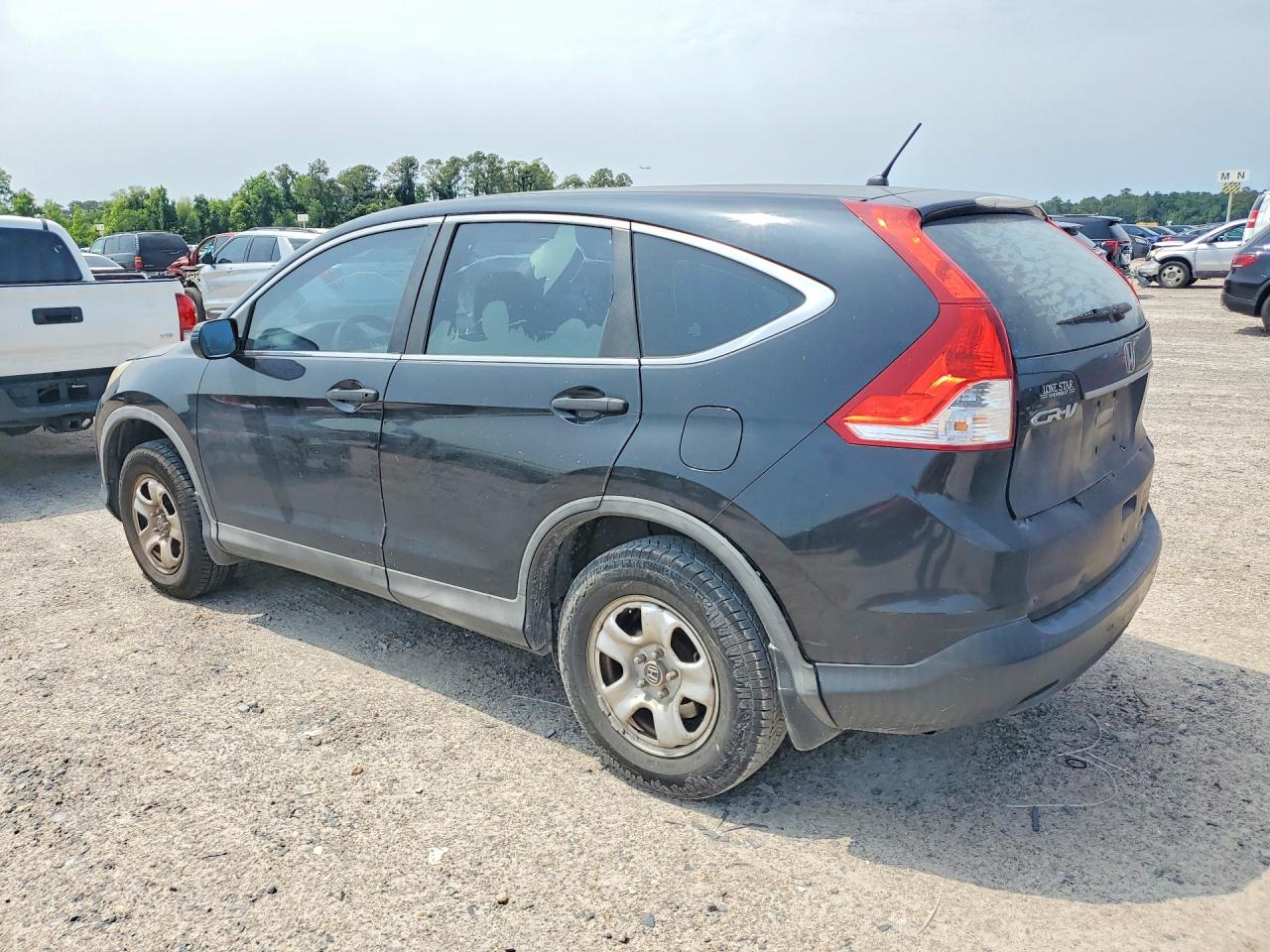 2013 Honda Cr-v Lx Black vin: 3CZRM3H31DG707440
