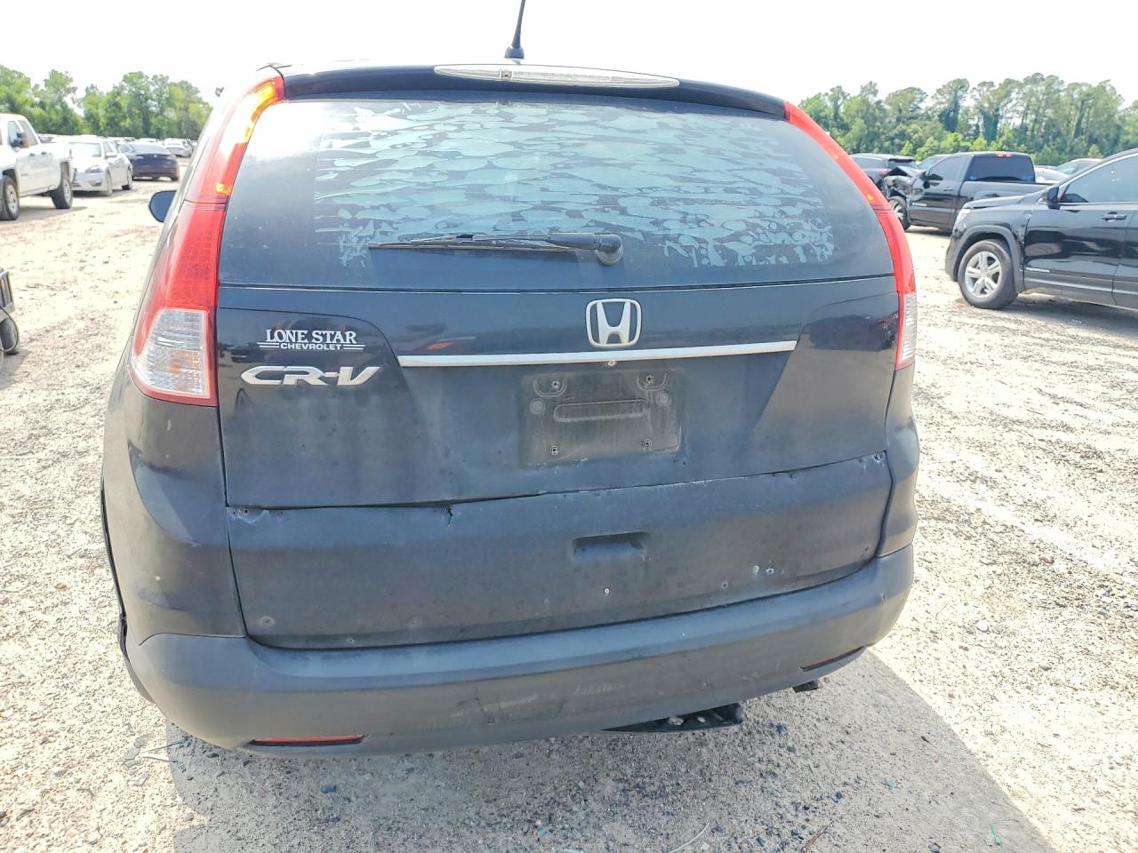 2013 Honda Cr-v Lx Black vin: 3CZRM3H31DG707440