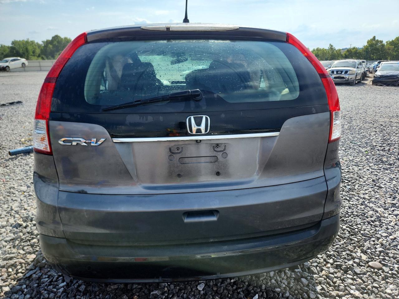 2014 Honda Cr-v Lx Gray vin: 3CZRM3H31EG711389