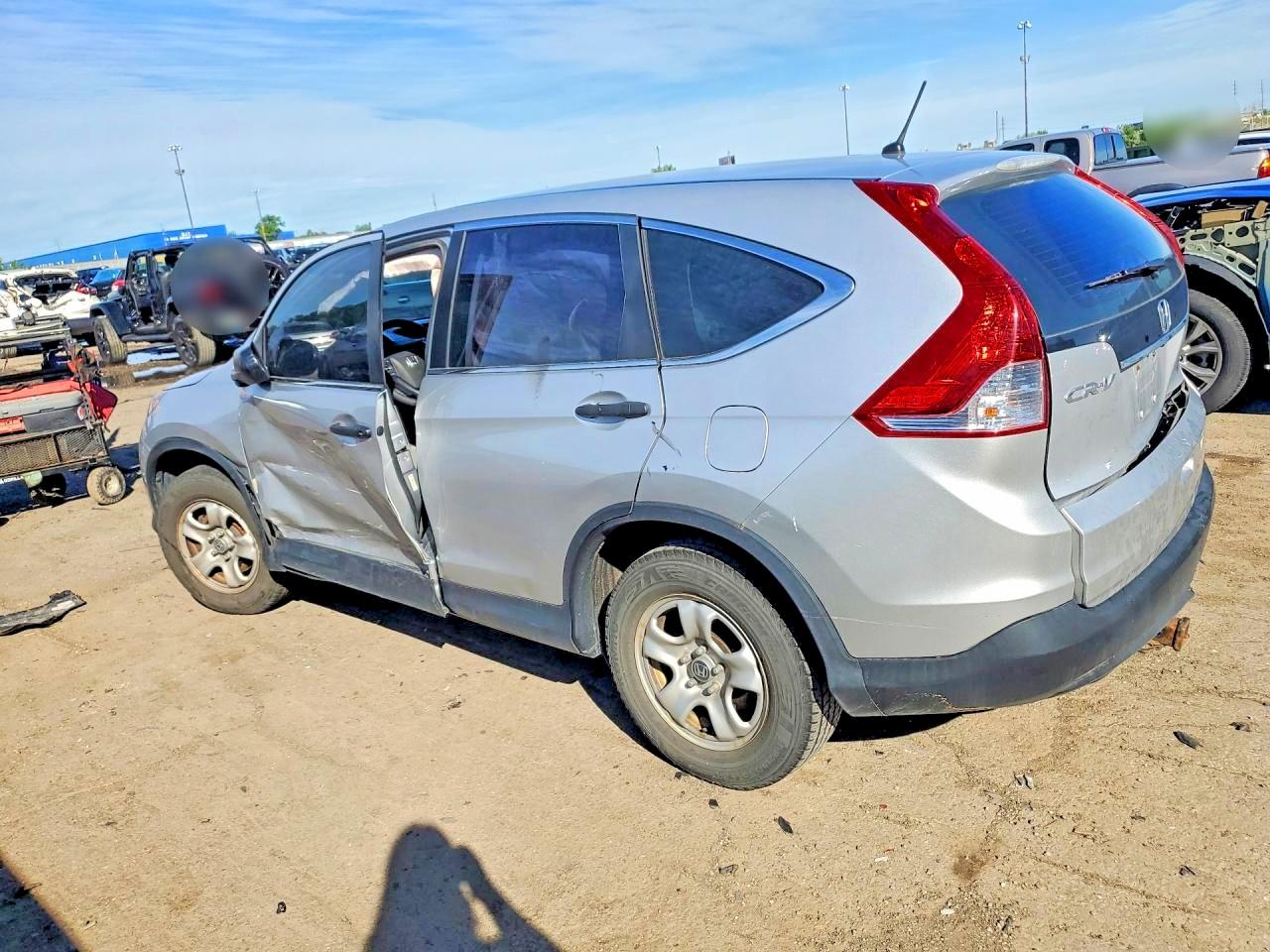 2014 Honda Cr-v Lx Серебряный vin: 3CZRM3H31EG717855