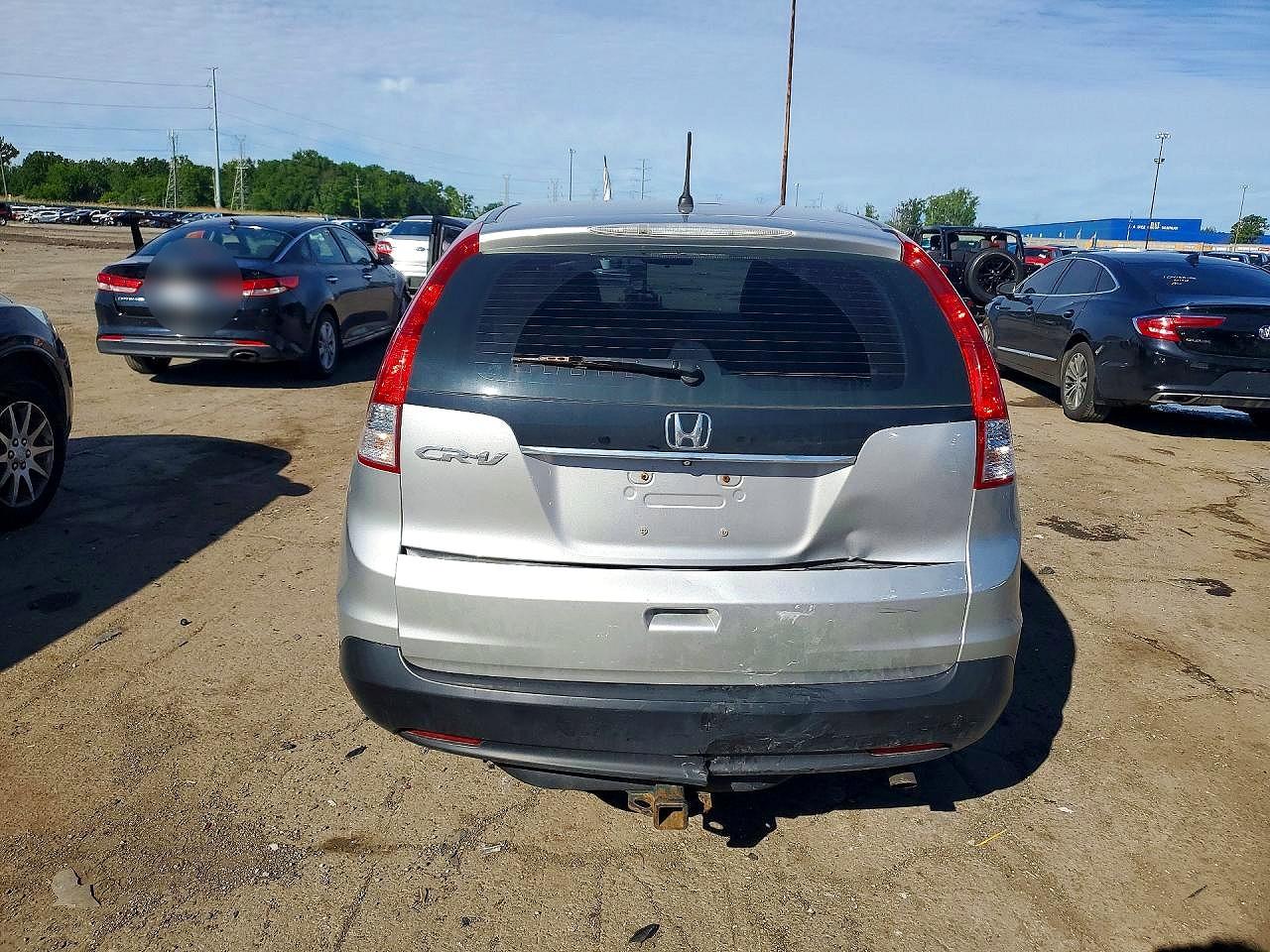 2014 Honda Cr-v Lx Серебряный vin: 3CZRM3H31EG717855