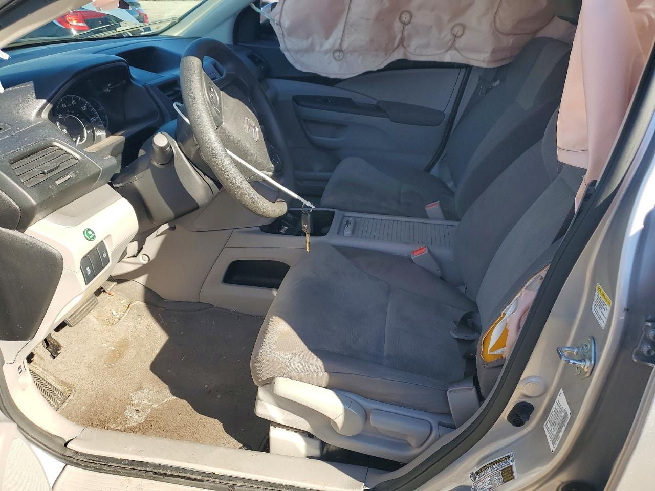 2014 Honda Cr-v Lx Серебряный vin: 3CZRM3H31EG717855