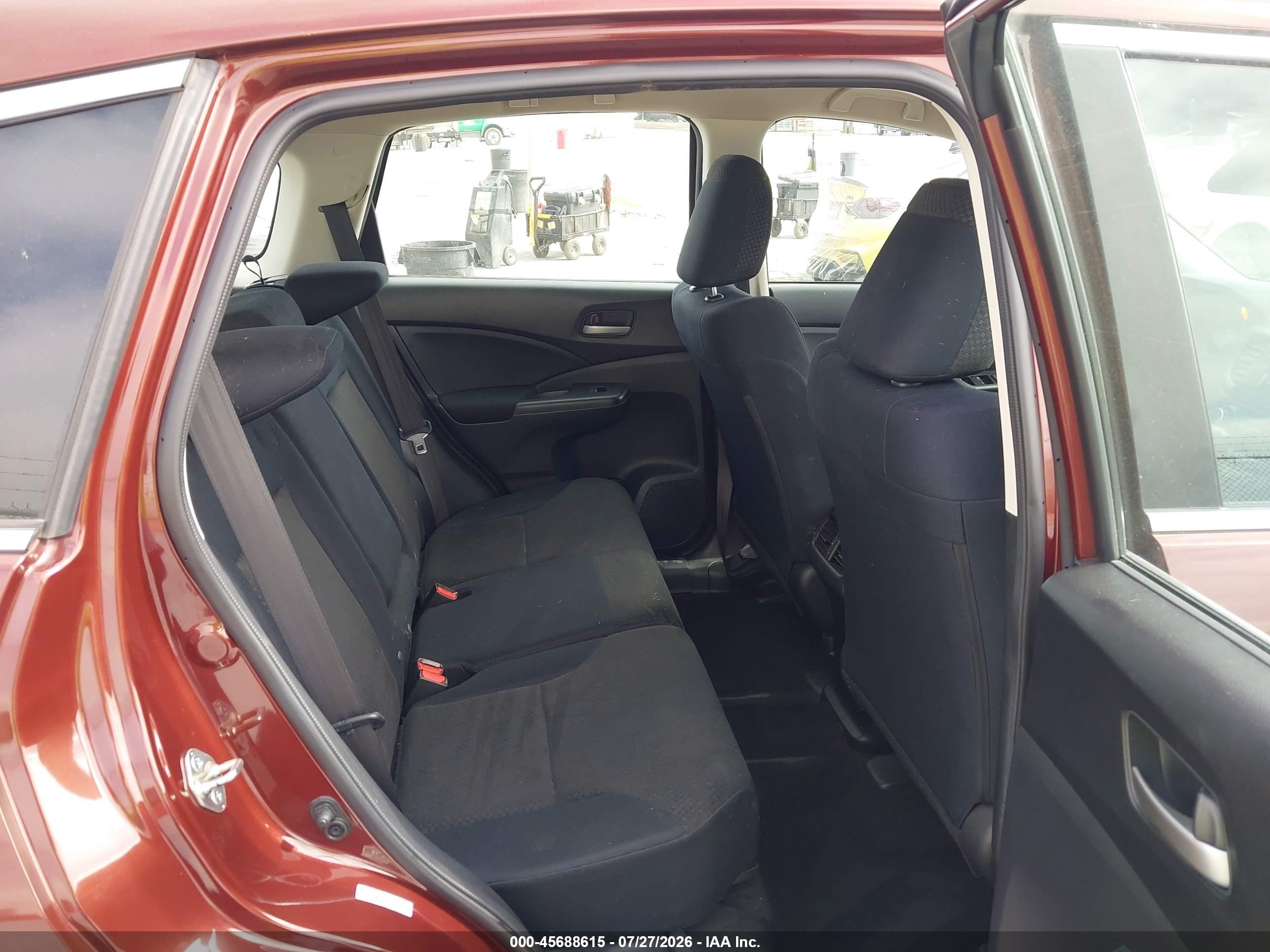 2015 Honda Cr-v Lx Бордовый vin: 3CZRM3H31FG700202