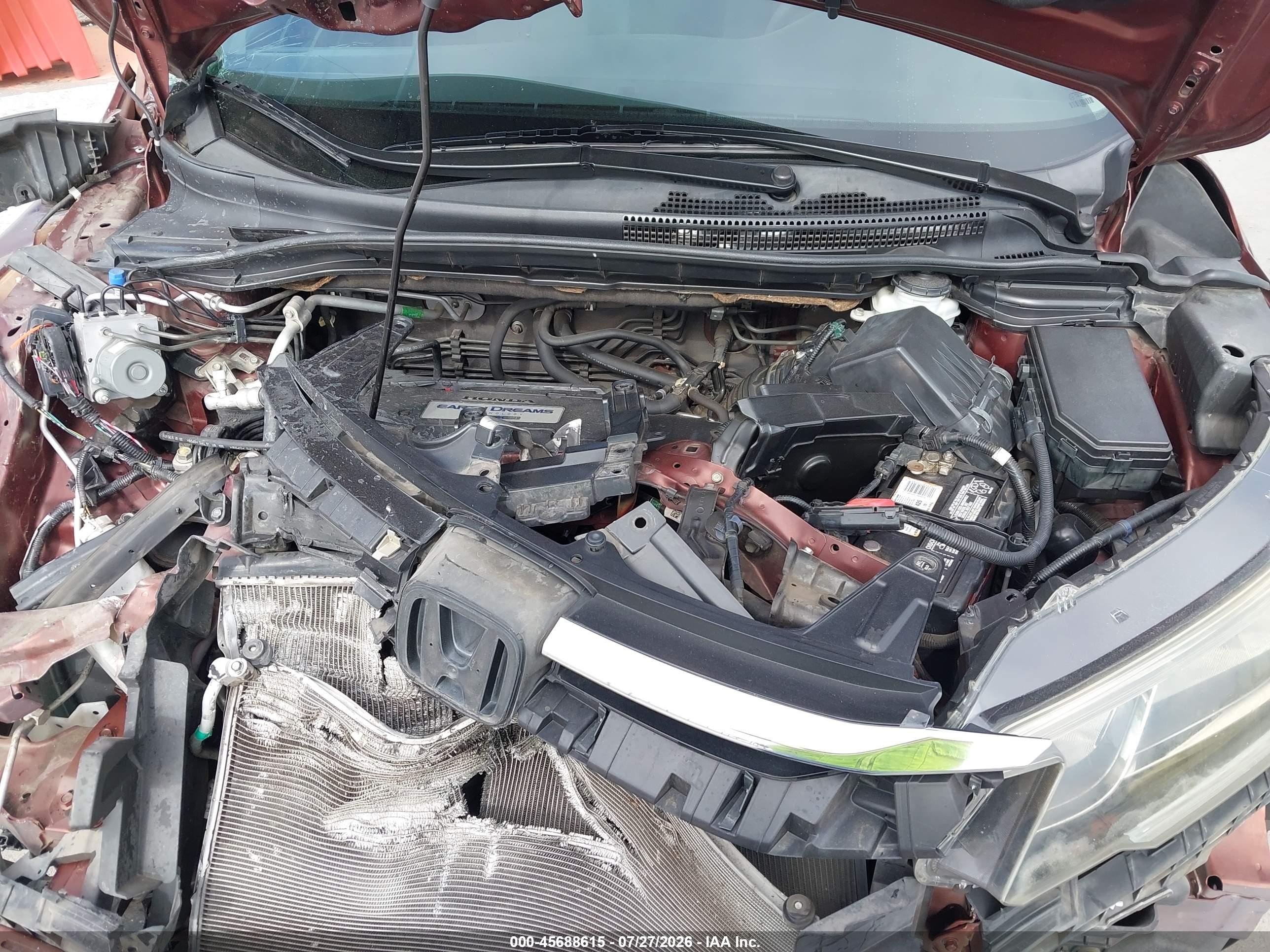 2015 Honda Cr-v Lx Бордовый vin: 3CZRM3H31FG700202