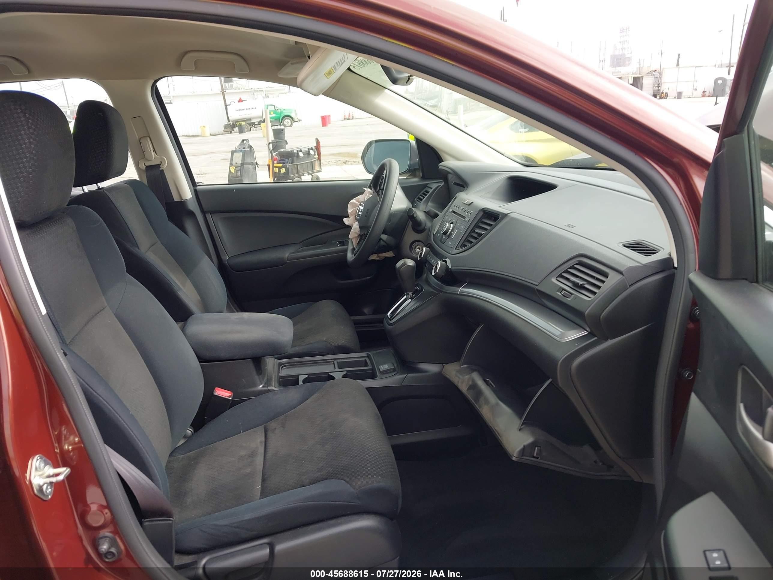 2015 Honda Cr-v Lx Бордовый vin: 3CZRM3H31FG700202