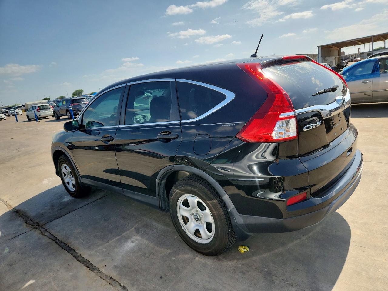 2015 Honda Cr-v Lx Black vin: 3CZRM3H31FG702970