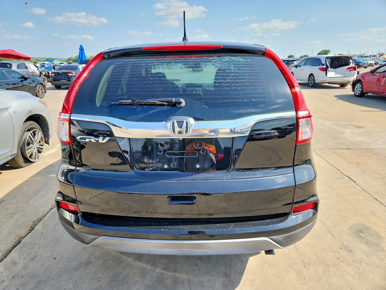 2015 Honda Cr-v Lx Black vin: 3CZRM3H31FG702970