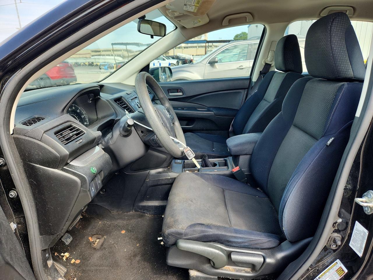2015 Honda Cr-v Lx Black vin: 3CZRM3H31FG703424