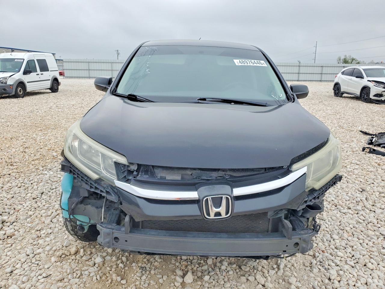 2015 Honda Cr-v Lx Black vin: 3CZRM3H31FG709417