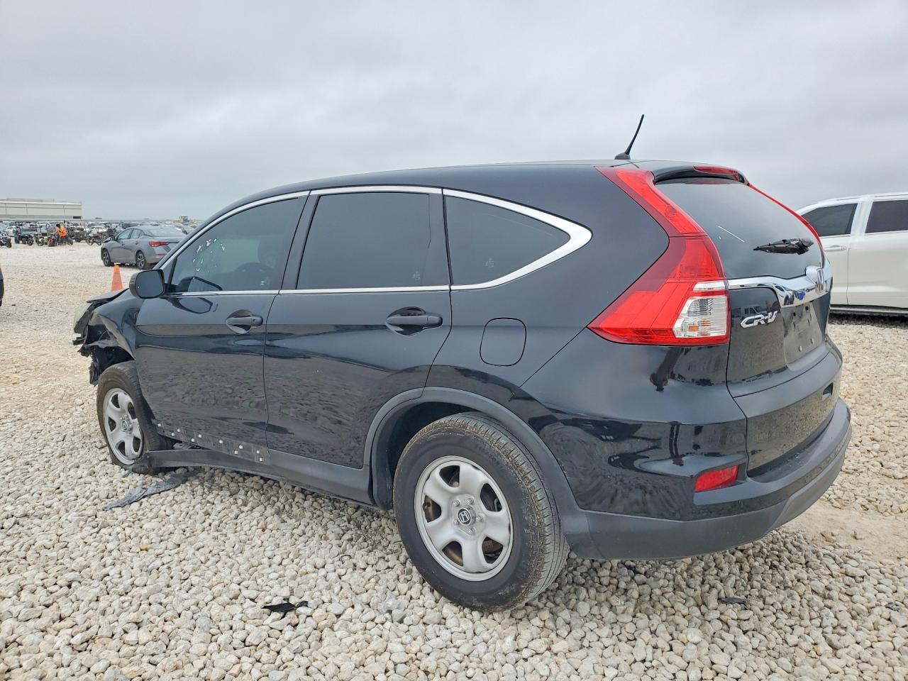 2015 Honda Cr-v Lx Black vin: 3CZRM3H31FG709417