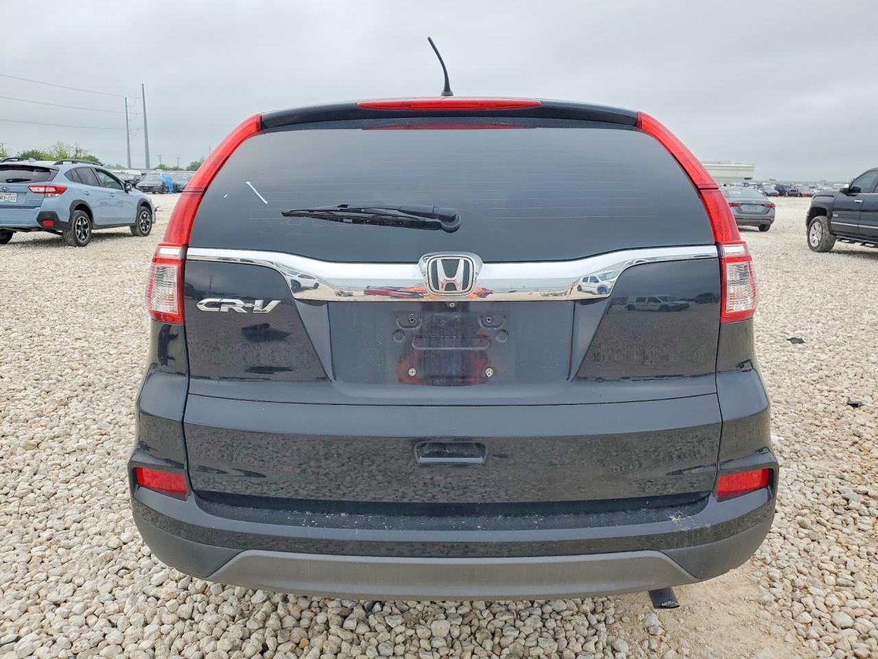 2015 Honda Cr-v Lx Black vin: 3CZRM3H31FG709417