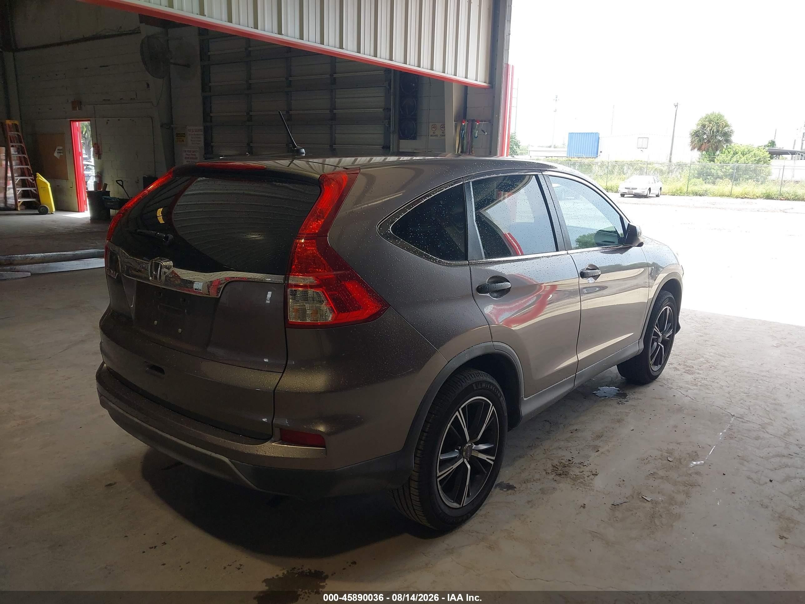 2015 Honda Cr-v Lx Коричневый vin: 3CZRM3H31FG709580