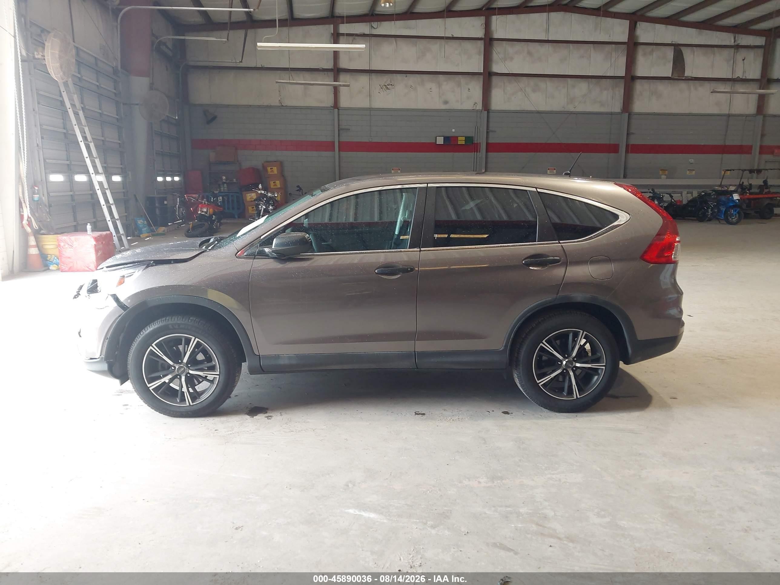 2015 Honda Cr-v Lx Коричневый vin: 3CZRM3H31FG709580