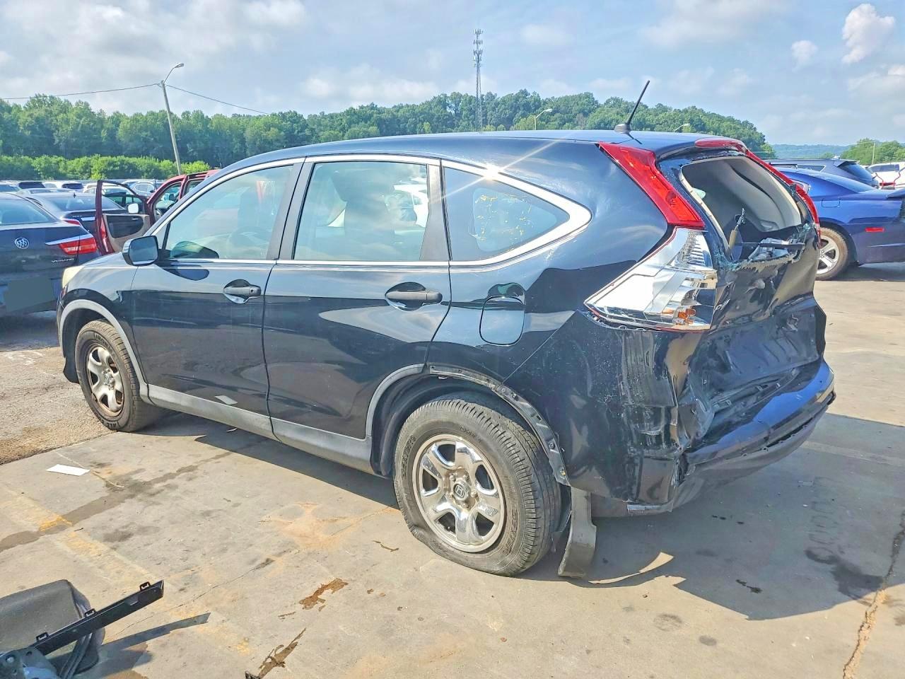 2015 Honda Cr-v Lx Black vin: 3CZRM3H31FG713077