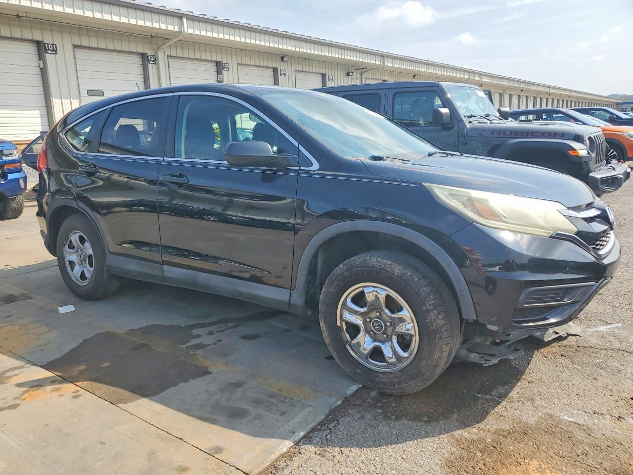 2015 Honda Cr-v Lx Black vin: 3CZRM3H31FG713077
