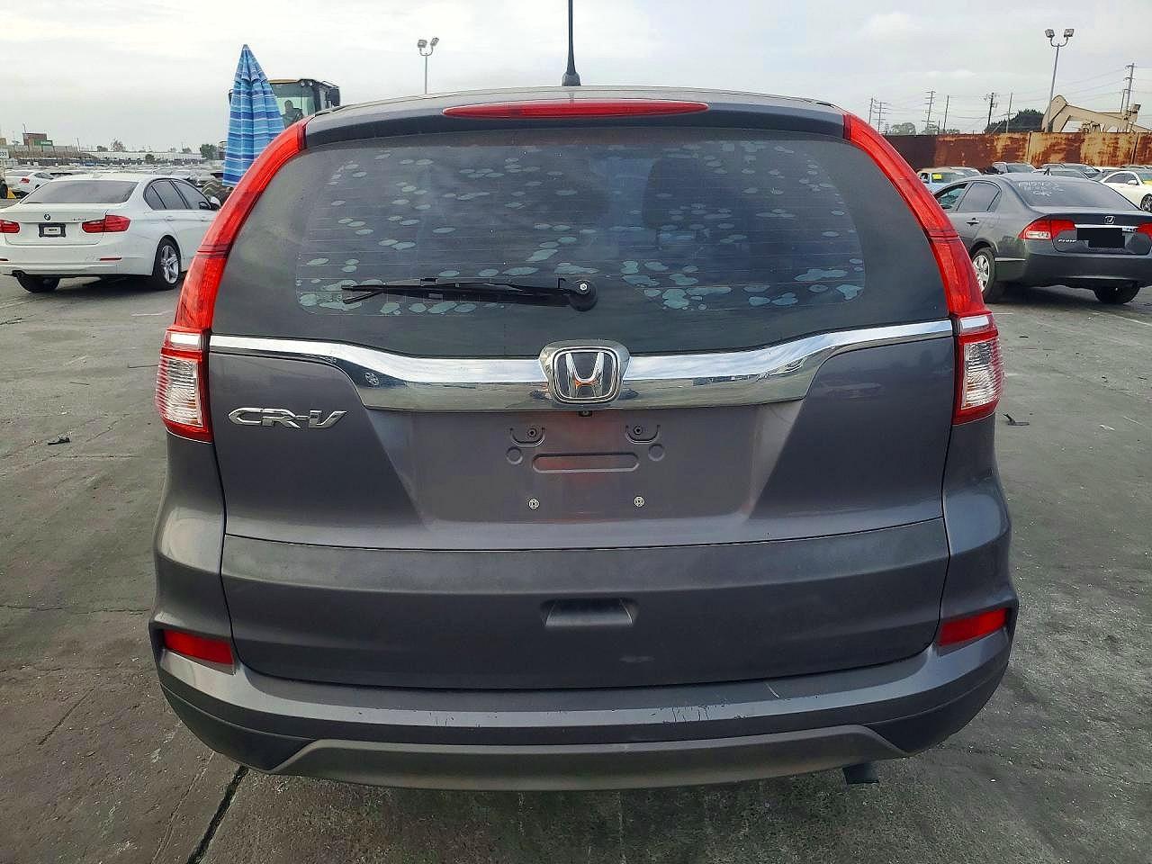 2015 Honda Cr-v Lx Gray vin: 3CZRM3H31FG717193