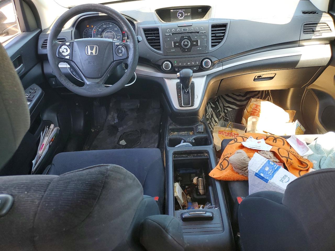 2013 Honda Cr-v Lx Black vin: 3CZRM3H32DG705258