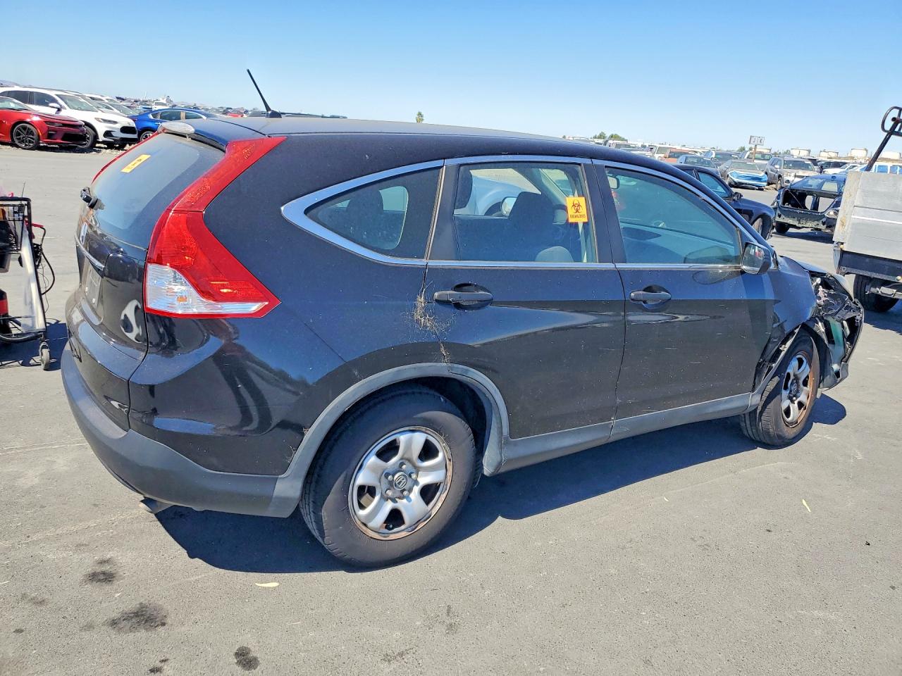 2013 Honda Cr-v Lx Black vin: 3CZRM3H32DG705258